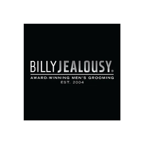Billy Jealousy brand logo for billyjealousy.com