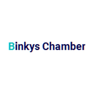 binkyschamber brand logo for binkyschamber.com