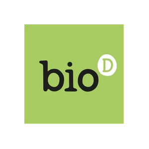 Bio D brand logo for biod.co.uk