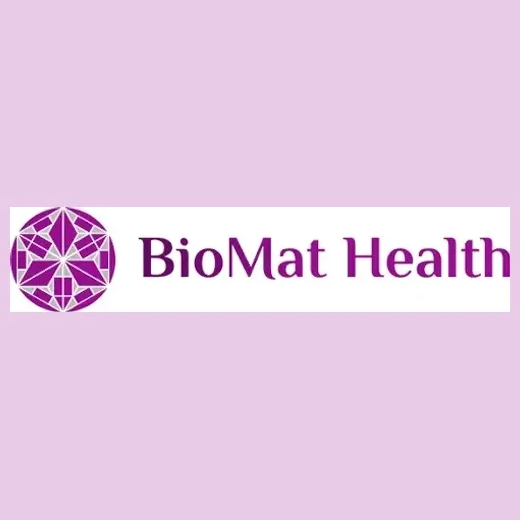 Biomat Health brand logo for biomathealth.com