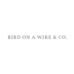 Bird on a Wire brand logo for birdonawirejewelry.com