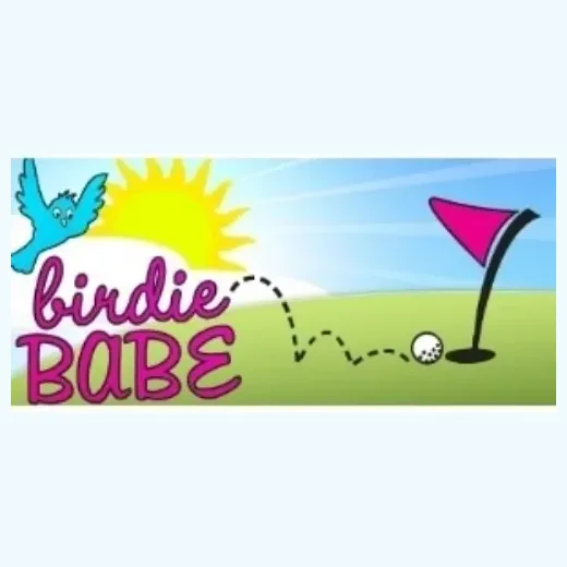 Birdie Babe brand logo for birdiebabegolf.com