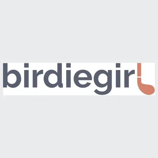 Birdie Girl brand logo for birdiegirlgolf.com