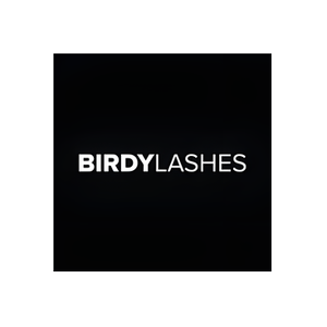 Birdy Lashes brand logo for birdylashes.com