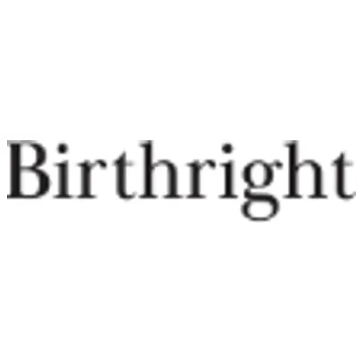Birthright brand logo for birthright.co