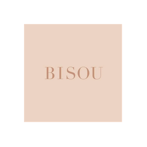 Bisou brand logo for bisouny.com