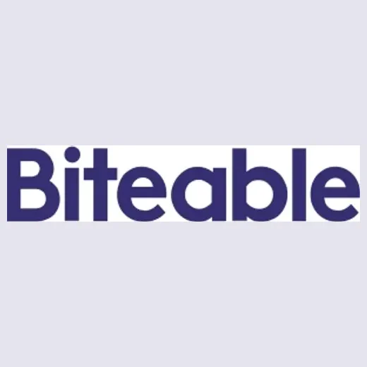 Biteable brand logo for biteable.com