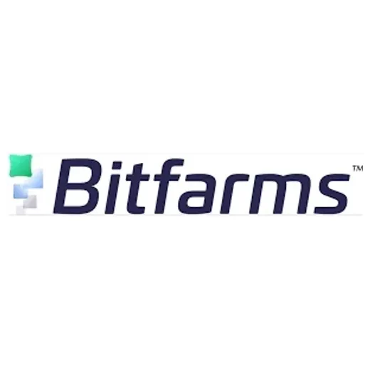 Bitfarms brand logo for bitfarms.com