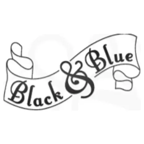 Black and Blue brand logo for blackandbluejewelry.com