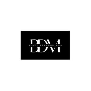 Black Diamond MUA brand logo for blackdiamondmua.com