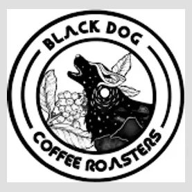 Black Dog Coffee brand logo for blackdogcoffeeroasters.com