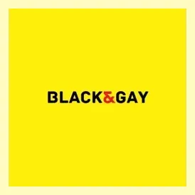 Black & Gay brand logo for blackandgay.com