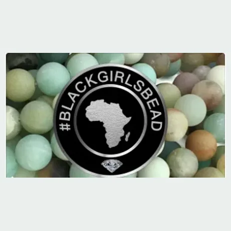 Black Girls Bead brand logo for blackgirlsbead.com