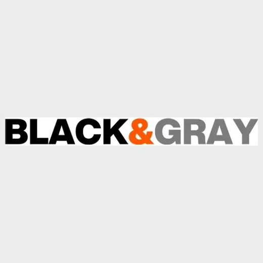 Black & Gray brand logo for blackandgray.co