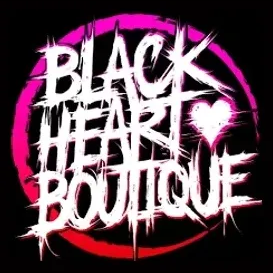 Black Heart Boutique brand logo for blackheartboutique.shop