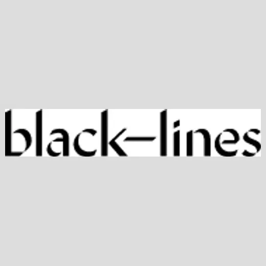 Black Lines brand logo for blacklinesdrinks.com