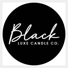 Black Luxe Candles brand logo for blackluxecandles.com