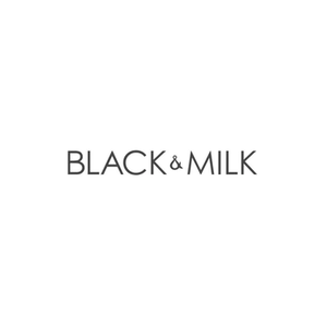 Black + Milk brand logo for blackandmilk.co.uk