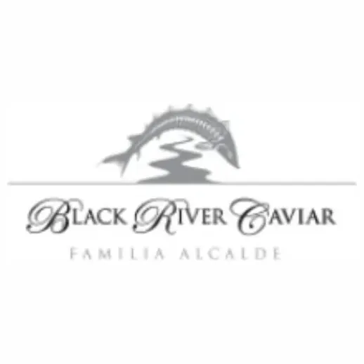 Black River Caviar brand logo for blackrivercaviar.com