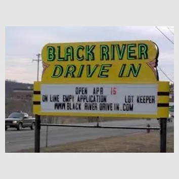Black River Drive-In brand logo for blackriverdrivein.com