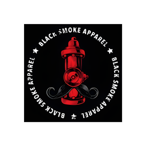 Black Smoke Apparel brand logo for blacksmokeapparel.com