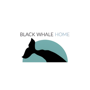 Black Whale Home brand logo for blackwhalehome.com