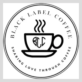 blacklabelcoffee brand logo for blacklabelcoffee.ca