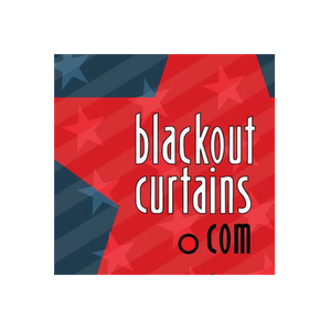 Blackout Curtains brand logo for blackoutcurtains.com