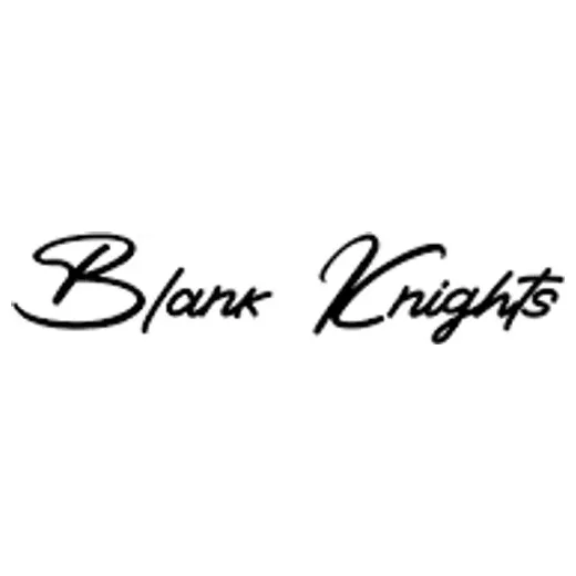 blankknights brand logo for blankknights.com