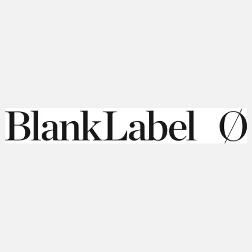 blanklabel brand logo for blanklabel.com