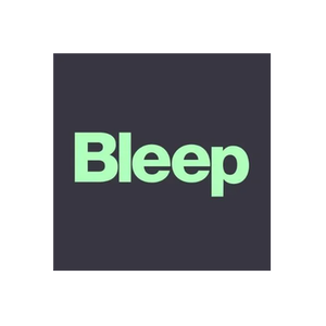 Bleep brand logo for bleep.com