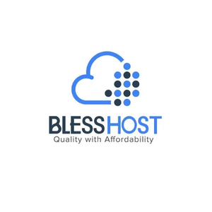 Bless Host brand logo for blesshost.com
