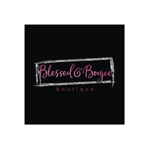 Blessed & Boujee brand logo for blessedandboujee.shop