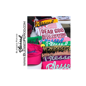 Blessed Period brand logo for blessedperiod.com