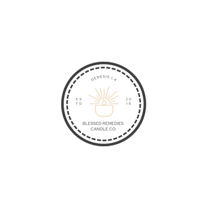 blessedremedies brand logo for blessedremedies.com