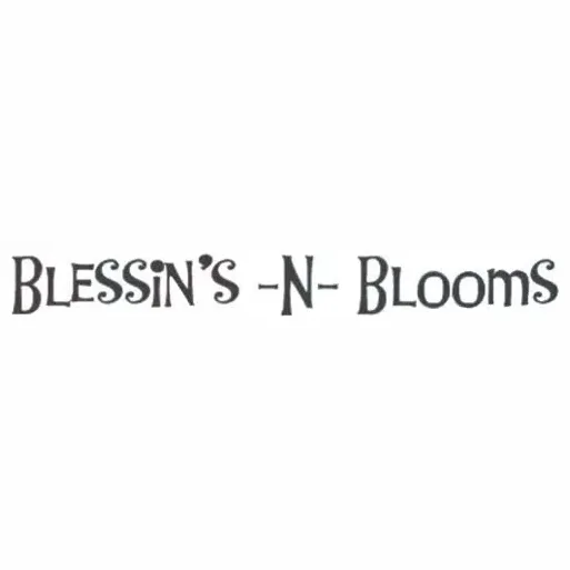 blessinsnblooms brand logo for blessinsnblooms.com