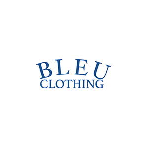Bleu Clothing brand logo for bleuclothing.com
