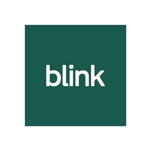 Blink for Home brand logo for blinkforhome.com