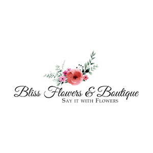 blissflowersandboutique brand logo for blissflowersandboutique.com