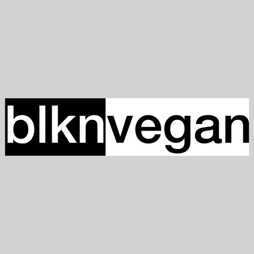 BLK N VEGAN brand logo for blknvegan.com