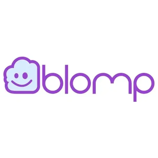 Blomp brand logo for blomp.com