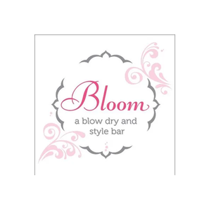Bloom Blow Dry Bar brand logo for bloomblowdrybar.com