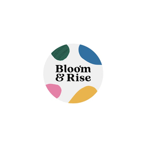 Bloom & Rise brand logo for bloom-and-rise.com