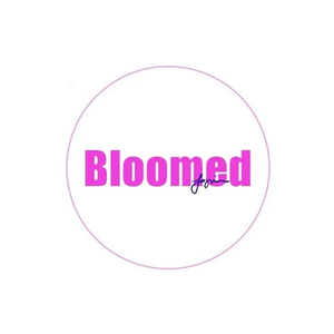 Bloomed by Jazmine brand logo for bloomedbyjazmine.com