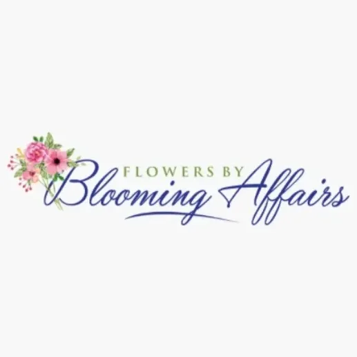 Blooming Affairs brand logo for bloomingaffairs.com