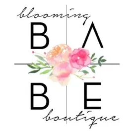 Blooming Babe brand logo for bloomingbabeboutique.com
