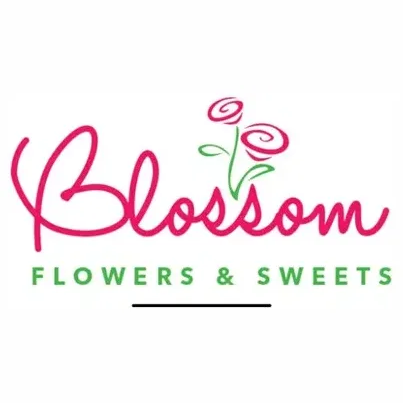 blossomflowersandsweets brand logo for blossomflowersandsweets.com