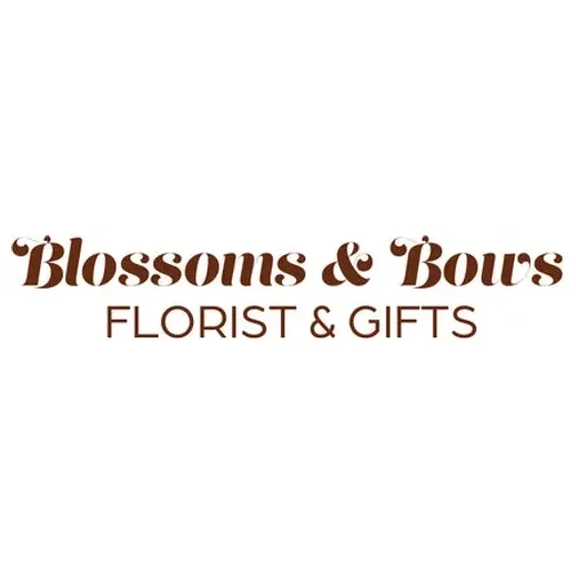 blossomsandbowsflorist brand logo for blossomsandbowsflorist.com