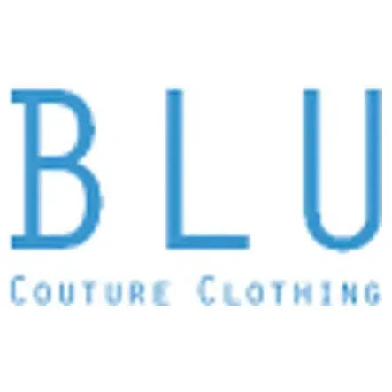 blucoutureclothing brand logo for blucoutureclothing.com