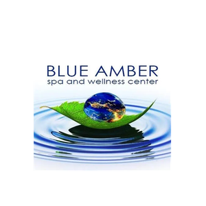Blue Amber brand logo for blueamberspa.com